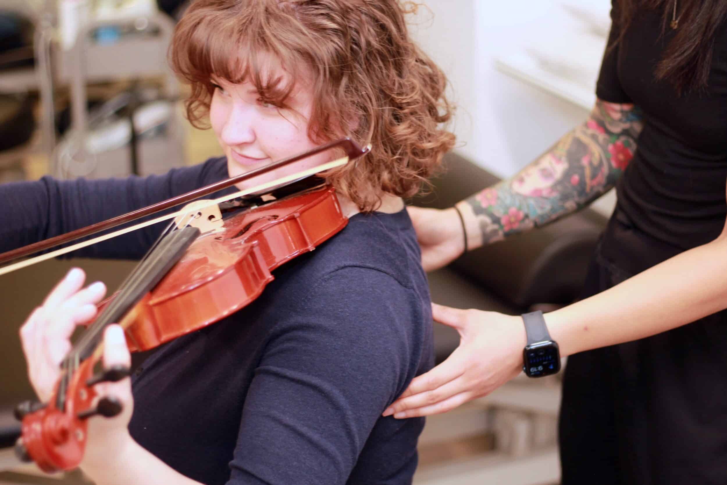 Therapy for Violinist