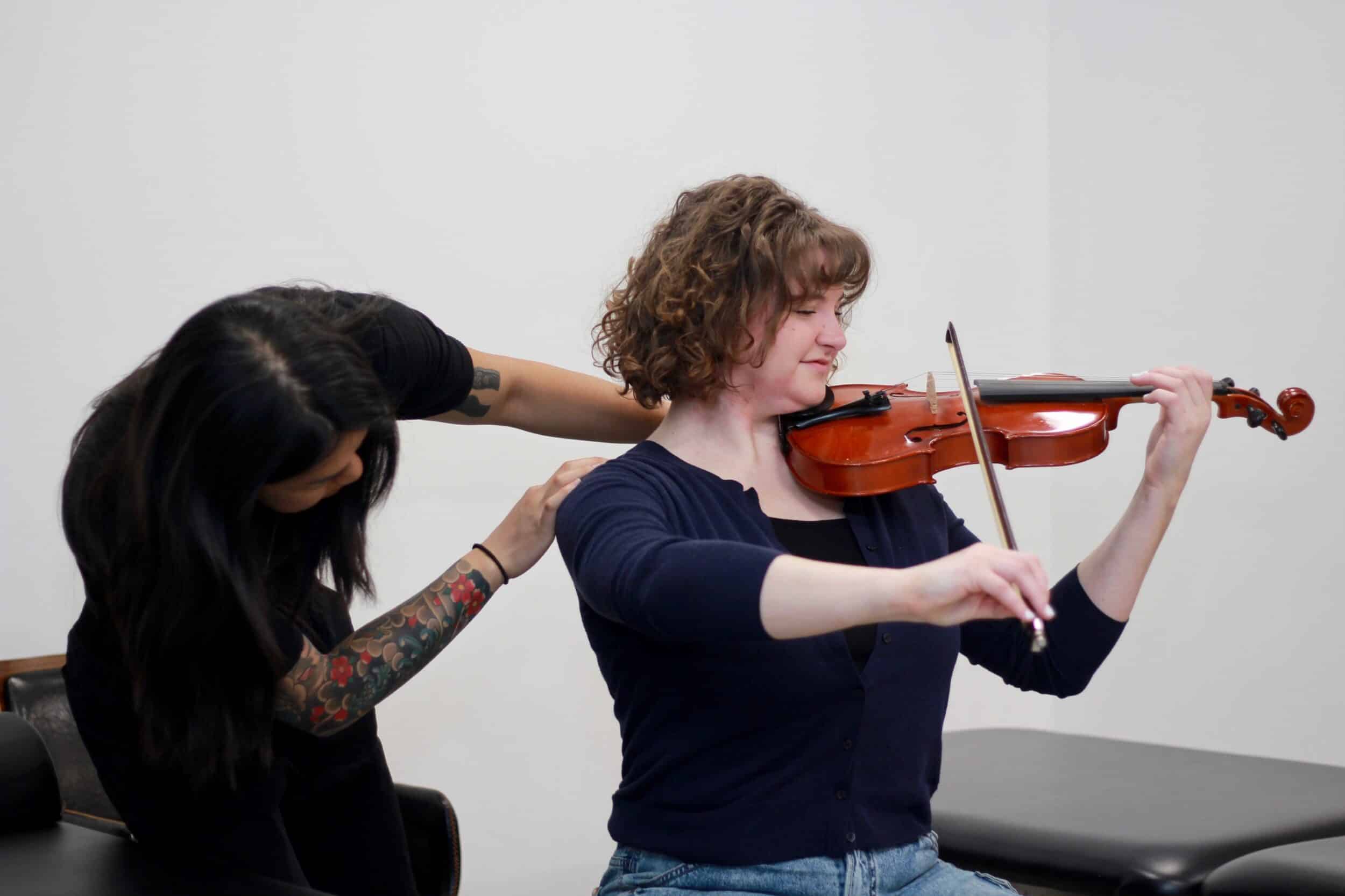 Therapy for Violinist