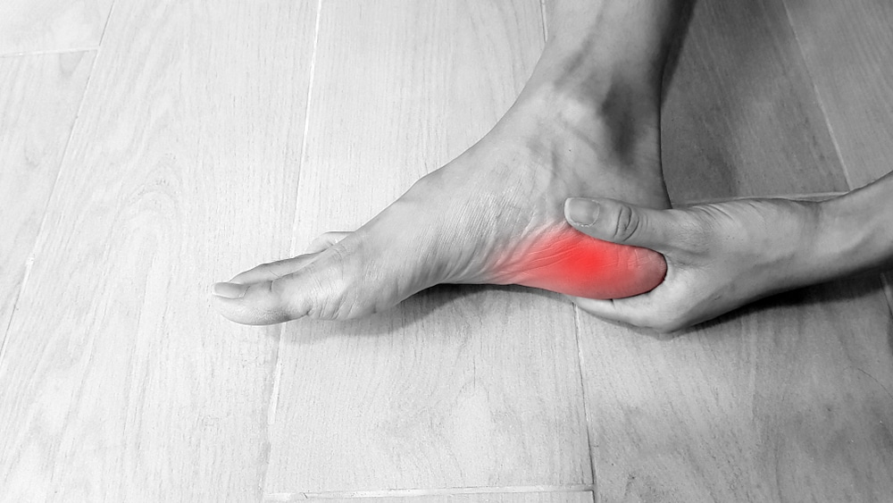 Woman with foot and ankle pain in New York, NY